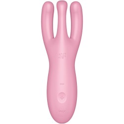 SATISFYER - APP THREESOME 4 VIBRATORE ROSA