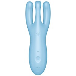 SATISFYER - THREESOME 4 VIBRADOR APP ROSA