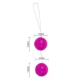 BAILE - TWINS BALLS BOLAS CHINAS LILA UNISEX BAILE - TWINS BALLS BOLAS CHINAS LILA UNISEX