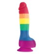 PRIDE - DILDO BANDERA LGBT 15 CM PRIDE - DILDO BANDERA LGBT 15 CM