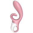 SATISFYER - HUG ME VIBRADOR RABBIT APP ROSA SATISFYER - HUG ME VIBRADOR RABBIT APP ROSA