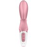SATISFYER - HUG ME VIBRADOR RABBIT APP ROSA