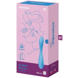 SATISFYER - G-SPOT FLEX 4 MULTI VIBRATOR APP BLAU