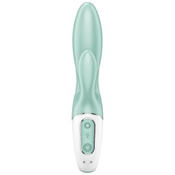 SATISFYER - APP VIBRATORE GONFIABILE CONIGLIO AIR PUMP BUNNY 5 VERDE