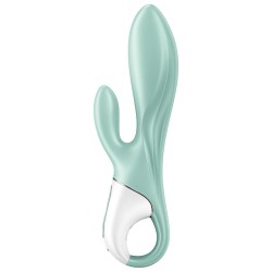 SATISFYER - AIR PUMP BUNNY 5 AUFBLASBARE KANINCHENVIBRATOR-APP GRÜN