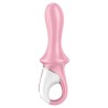 SATISFYER - AIR PUMP BOOTY 5 VIBRATEUR ANAL GONFLABLE ROSE