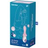 SATISFYER - VIBRATORE ANALE GONFIABILE AIR PUMP BOOTY 5 ROSA