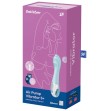 SATISFYER - AIR PUMP VIBRATOR 5 INFLATABLE G-SPOT VIBRATOR APP BLUE
