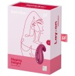VIBRATEUR À POSER SATISFYER DIPPING DELIGHT - ROUGE VIBRATEUR À POSER SATISFYER DIPPING DELIGHT - ROUGE