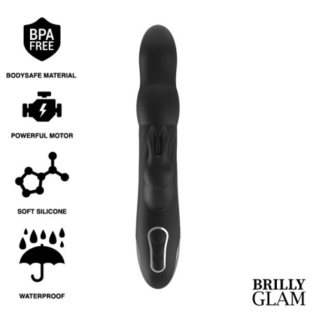 BRILLY GLAM - MOEBIUS RABBIT VIBRATOR and ROTATOR WATCHME REMOTE CONTROL