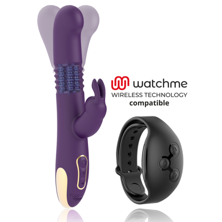 TREASURE - BASTIAN RABBIT UP and DOWN ROTATOR and VIBRATOR WATCHME-FERNBEDIENUNG