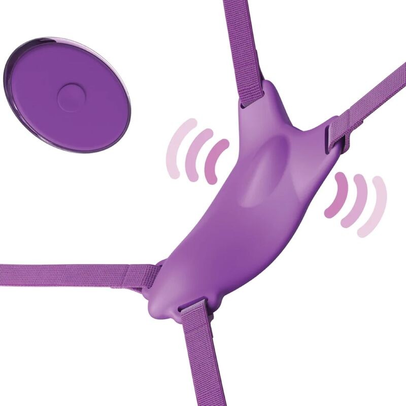 FANTASY FOR HER - PETTORINA CON FARFALLA VIBRANTE, RICARICABILE E TELECOMANDO VIOLA FANTASY FOR HER - PETTORINA CON FARFALLA VIBRANTE, RICARICABILE E TELECOMANDO VIOLA