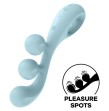 SATISFYER - TRI BALL 2 MULTIVIBRATOR BLAU SATISFYER - TRI BALL 2 MULTIVIBRATOR BLAU
