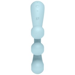 SATISFYER - VIBRATEUR MULTI TRI BALL 2 BLEU