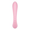 SATISFYER - TRIPLE OH VIBRADOR HÍBRIDO ROSA