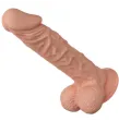 BAILE - BELLE RENCONTRE BURAQ GODE RÉALISTE FLEXIBLE 24 CM NATUREL BAILE - BELLE RENCONTRE BURAQ GODE RÉALISTE FLEXIBLE 24 CM NATUREL