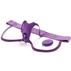 FANTASY FOR HER - HARNAIS PAPILLON VIBRANT, RECHARGEABLE and TÉLÉCOMMANDE VIOLET
