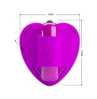 PRETTY LOVE - HEARTBEAT CLITORIS MASSAGER 10 VIBRATION MODES PURPLE PRETTY LOVE - HEARTBEAT CLITORIS MASSAGER 10 VIBRATION MODES PURPLE