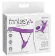 FANTASY FOR HER - BUTTERFLY HARNESS, VIBRATING RECHARGEABLE and REMOTE CONTROL PURPLE FANTASY FOR HER - BUTTERFLY HARNESS, VIBRATING RECHARGEABLE and REMOTE CONTROL PURPLE