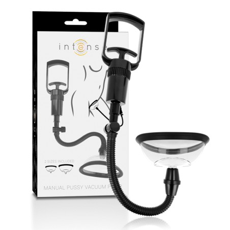 INTENSE - PUMP POMPA MANUALE VAGINALE CON DUE COPPE INTERCAMBIABILI