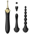 ZALO - BESS 2 CLITORAL MASSAGER BLACK ZALO - BESS 2 CLITORAL MASSAGER BLACK