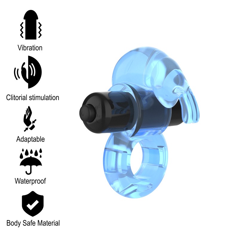 INTENSE - FRY BLUE VIBRATING RING