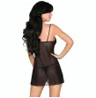LIVCO CORSETTI FASHION - LUISE 1710 BABYDOLL TANGA SCHWARZ S
