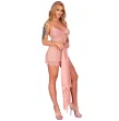 LIVCO CORSETTI FASHION - HYEONA 1710 BABYDOLL TANGA ROSA XL LIVCO CORSETTI FASHION - HYEONA 1710 BABYDOLL TANGA ROSA XL