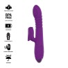 INTENSE - VIBRATEUR RECHARGEABLE MULTIFONCTION IGGY UP and DOWN AVEC STIMULATEUR CLITORAL VIOLET