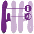 INTENSE - VIBRATEUR RECHARGEABLE MULTIFONCTION IGGY UP and DOWN AVEC STIMULATEUR CLITORAL VIOLET INTENSE - VIBRATEUR RECHARGEABLE MULTIFONCTION IGGY UP and DOWN AVEC STIMULATEUR CLITORAL VIOLET