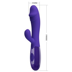PRETTY LOVE - SNAPPY YOUTH VIBRATOR and G-SPOT STIMULATOR VIOLET