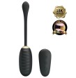 PRETTY LOVE - DOREEN LUXURY UOVO VIBRANTE RICARICABILE NERO TELECOMANDO