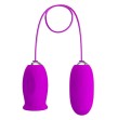 PRETTY LOVE - DAISY DUAL EGG RECHARGEABLE VIBRATOR PURPLE PRETTY LOVE - DAISY DUAL EGG RECHARGEABLE VIBRATOR PURPLE