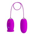 PRETTY LOVE - VIBRATEUR RECHARGEABLE DAISY DUAL EGG VIOLET PRETTY LOVE - VIBRATEUR RECHARGEABLE DAISY DUAL EGG VIOLET