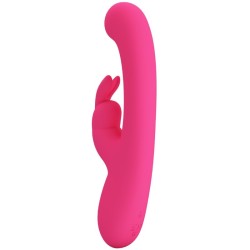 PRETTY LOVE - LAMAR RABBIT VIBRATOR and PINK G-SPOT