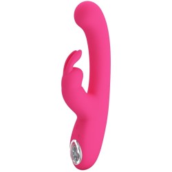 PRETTY LOVE - LAMAR RABBIT VIBRATOR and PINK G-SPOT
