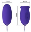 PRETTY LOVE - DAISY YOUTH VIOLET RECHARGEABLE VIBRATOR STIMULATOR PRETTY LOVE - DAISY YOUTH VIOLET RECHARGEABLE VIBRATOR STIMULATOR