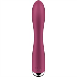 SATISFYER - SPINNING RABBIT 1 CLITORIS ET STIMULATION DU POINT G ROUGE