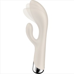 SATISFYER - SPINNING RABBIT 1 CLITORIS ET STIMULATION DU POINT G ROUGE