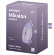 SATISFYER - MISSION CONTROL BLUE SMALL DOUBLE IMPULSE VIBRATOR SATISFYER - MISSION CONTROL BLUE SMALL DOUBLE IMPULSE VIBRATOR