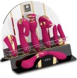SHUNGA - PRÉSENTOIR 6 MASSEURS INTIMES FUCHSIA SHUNGA - PRÉSENTOIR 6 MASSEURS INTIMES FUCHSIA