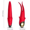 ARMONY - VIBRATORE OMBRA DOPPIA TESTA ROSSO