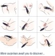 ARMONY - SHADOW VIBRATOR DOUBLE-HEAD TEASING BLUE ARMONY - SHADOW VIBRATOR DOUBLE-HEAD TEASING BLUE