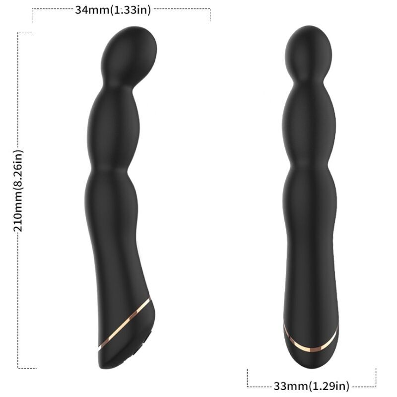 ARMONY - BAMBU VIBRADOR AJUSTABLE NEGRO ARMONY - BAMBU VIBRADOR AJUSTABLE NEGRO