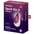 SATISFYER - SPOT ON 3 ESTIMULADOR DE CLÍTORIS ROJO SATISFYER - SPOT ON 3 ESTIMULADOR DE CLÍTORIS ROJO