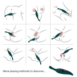 ARMONY - STIMULATOR and VIBRATOR LEAF GREEN