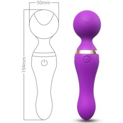 ARMONY - FREEZA MASSAGER and VIBRATOR SUPER FLEXIBLER KOPF LILA