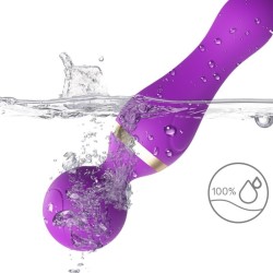 ARMONY - FREEZA MASSAGER and VIBRATEUR TÊTE SUPER FLEXIBLE VIOLET