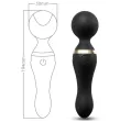 ARMONY - FREEZA MASSAGER and VIBRATOR SUPER FLEXIBLER KOPF SCHWARZ ARMONY - FREEZA MASSAGER and VIBRATOR SUPER FLEXIBLER KOPF SCHWARZ