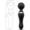 ARMONY - FREEZA MASSAGER and VIBRATOR SUPER FLEXIBLER KOPF SCHWARZ